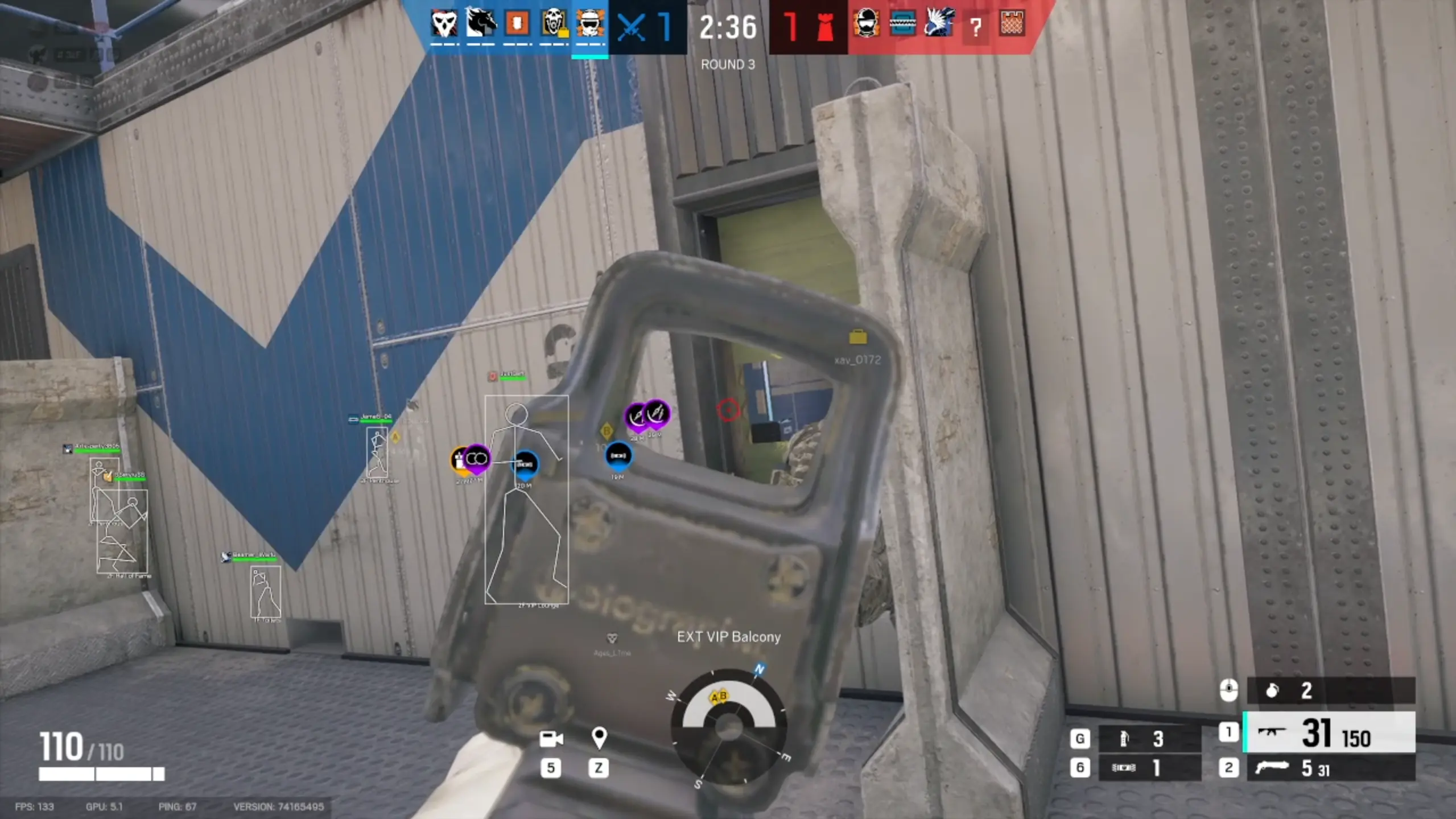 R6 Wallhack